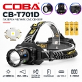COBA Акумулаторен LED челник 1800 lm, Laser Beam, Zoom, 300 м, 3